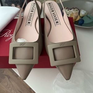 Roger Vivier sling backs